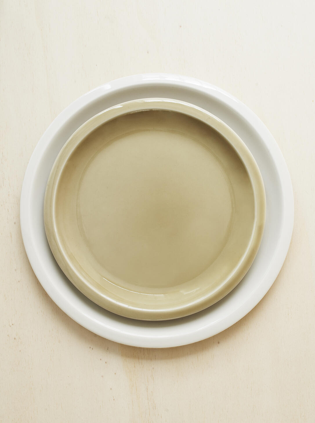 ASSIETTE PLATE GRÈS - Cantine