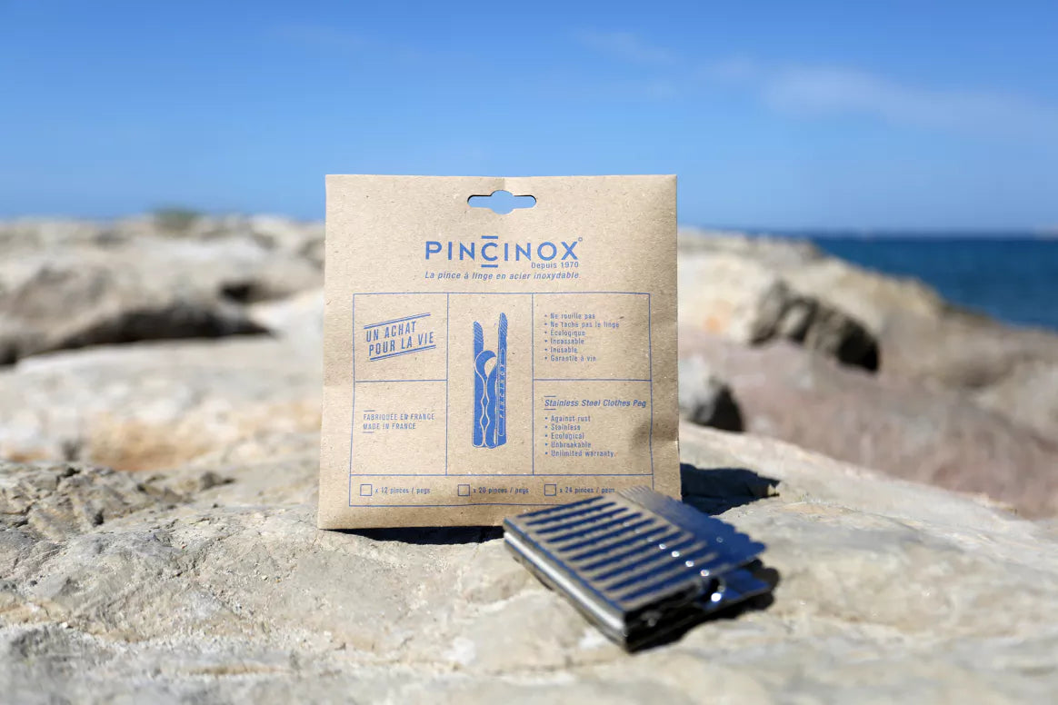 PINCINOX - Lot de 12 ou 20 pinces à linges