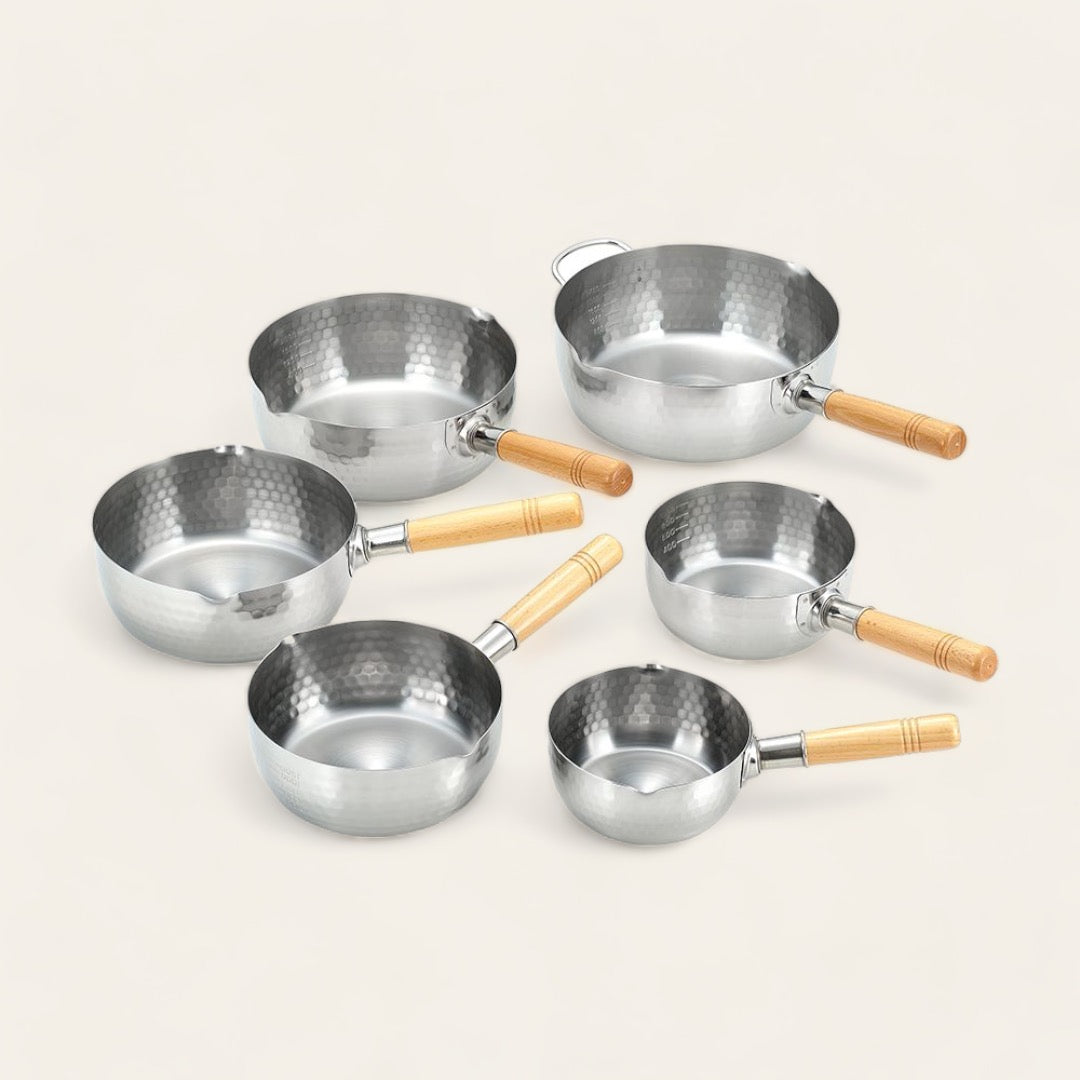 CASSEROLE JAPONAISE YUKIHIRA - Inox martelé