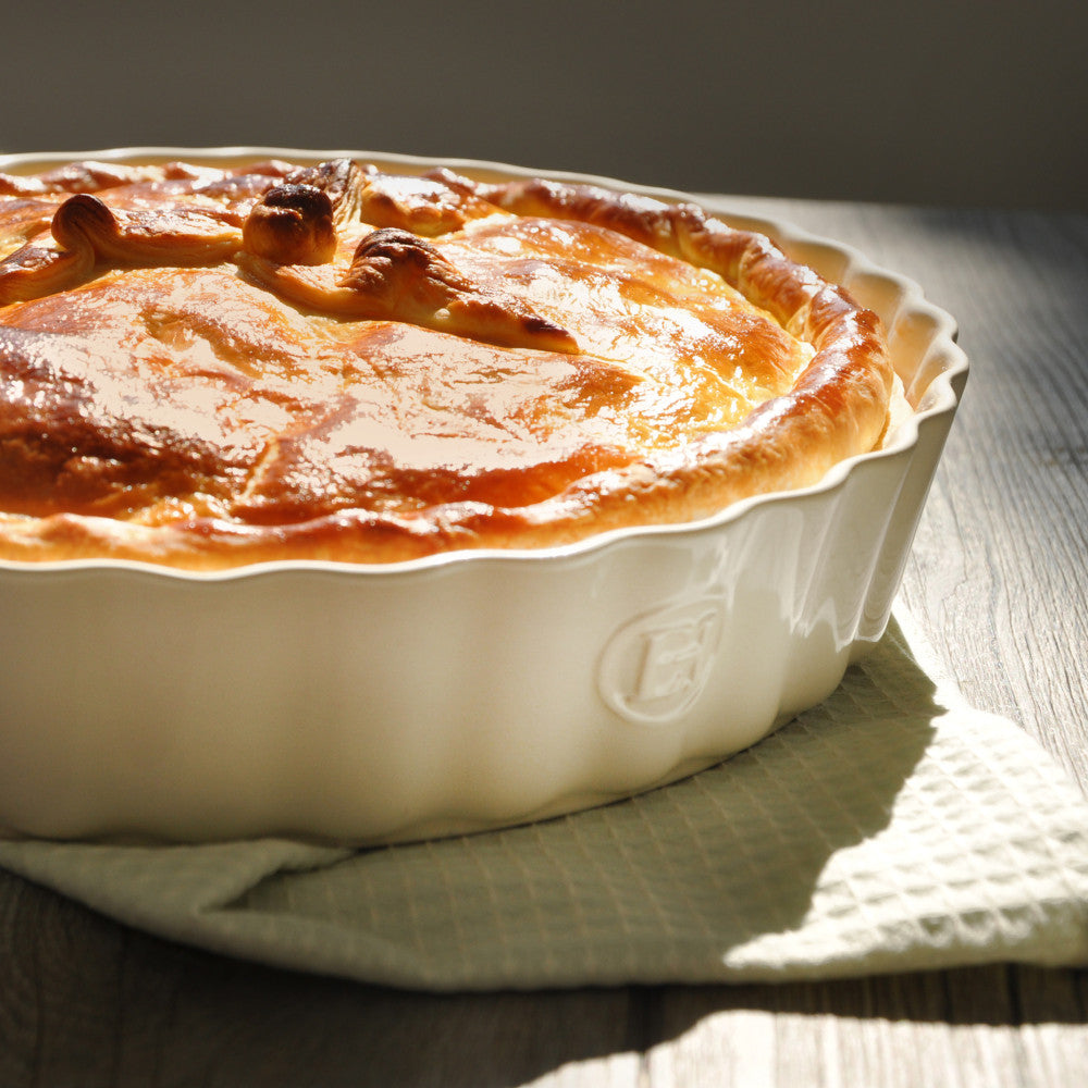 TOURTIÈRE HAUTE CÉRAMIQUE - Coloris Argile