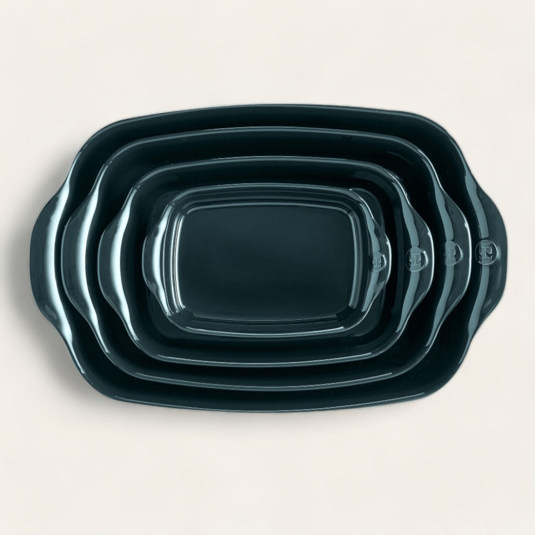 PLAT À FOUR RECTANGULAIRE CÉRAMIQUE - Coloris Belle - Île