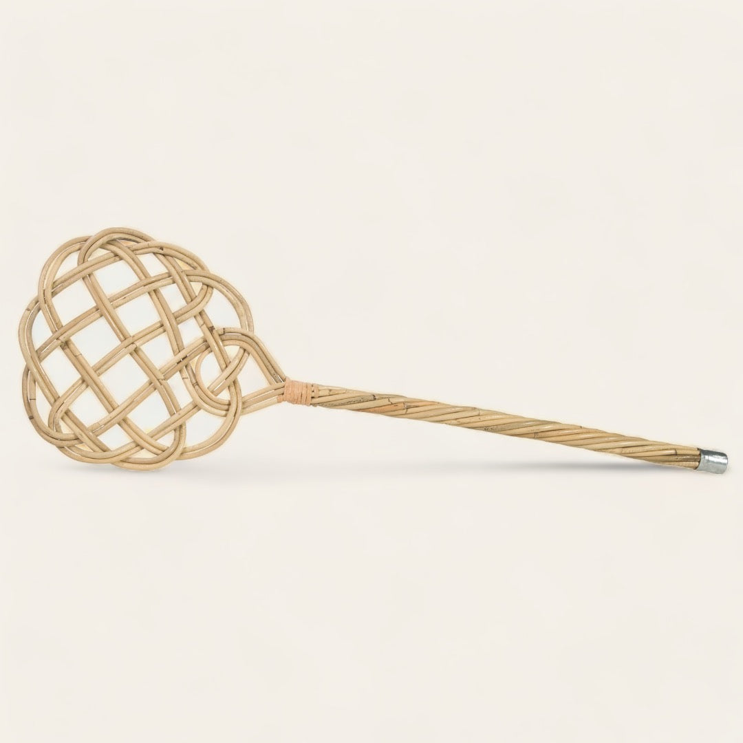RAQUETTE À TAPIS - Rotin