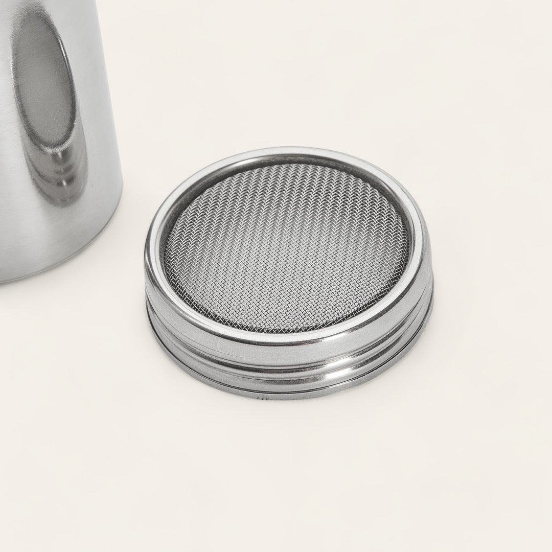 SAUPOUDREUSE À TOILE - Inox