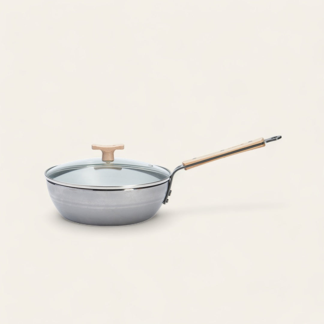 POÊLE PAYSANNE FER 24CM - Minéral B Bois