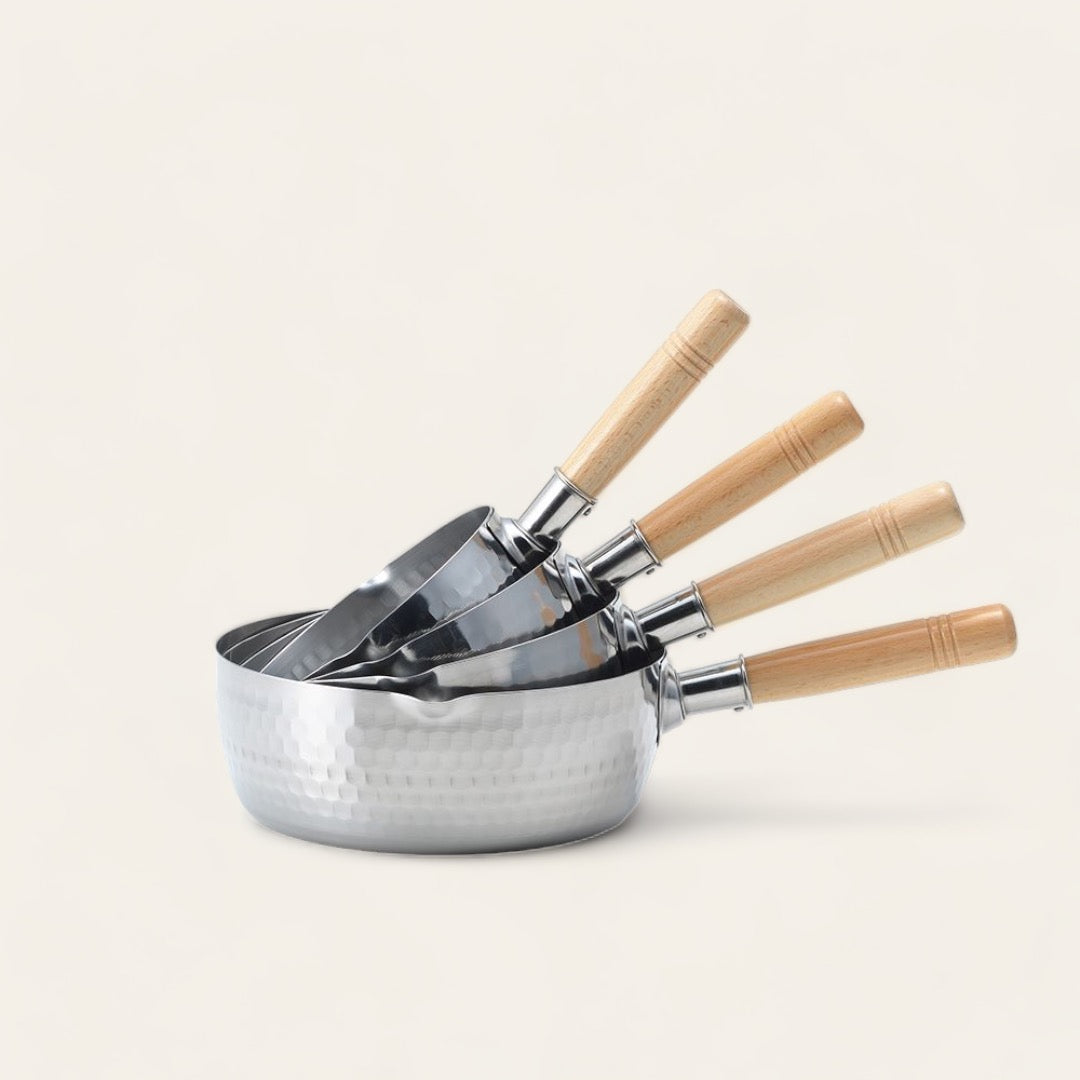CASSEROLE JAPONAISE YUKIHIRA - Inox martelé