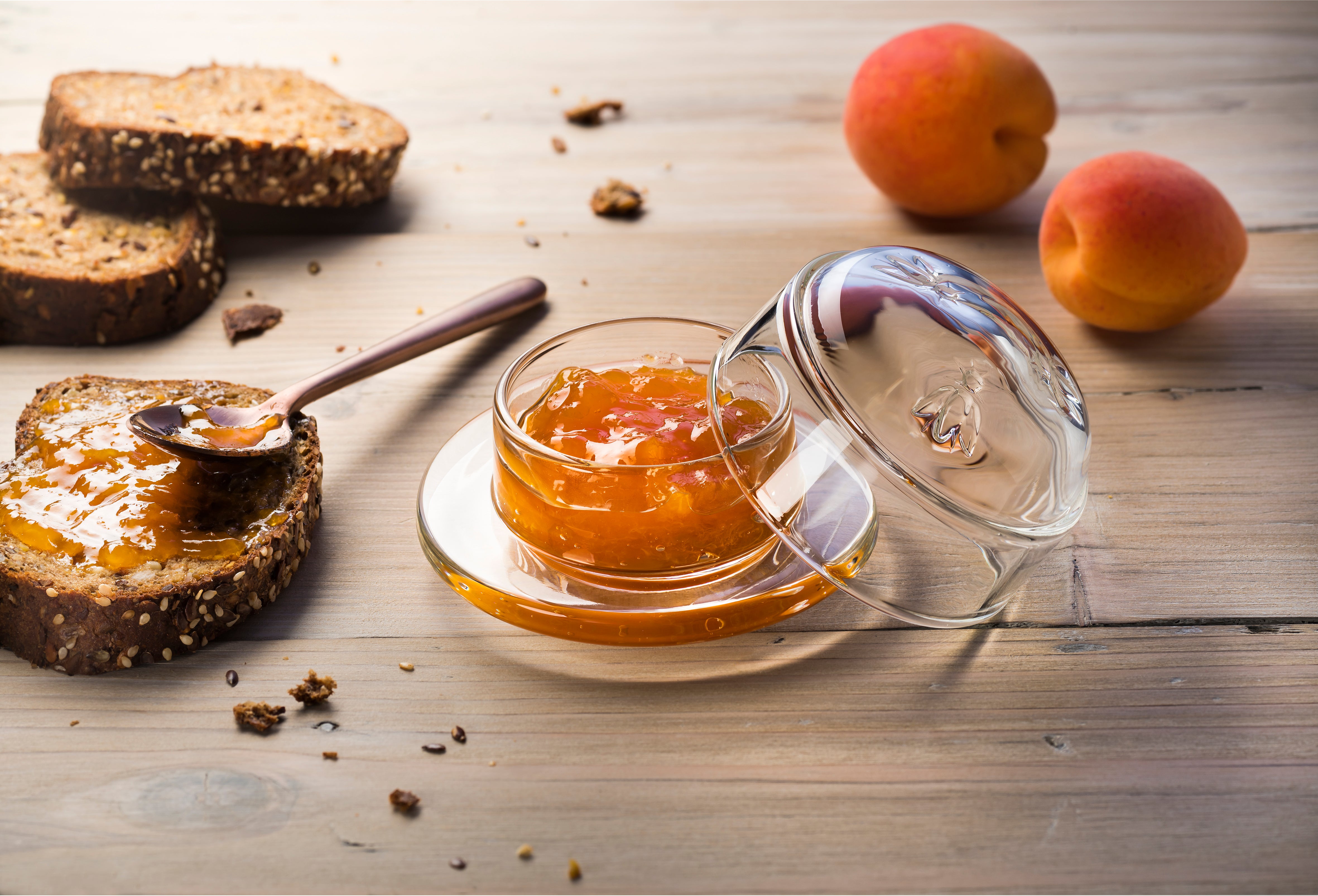 BEURRIER CONFITURIER VERRE - Abeille
