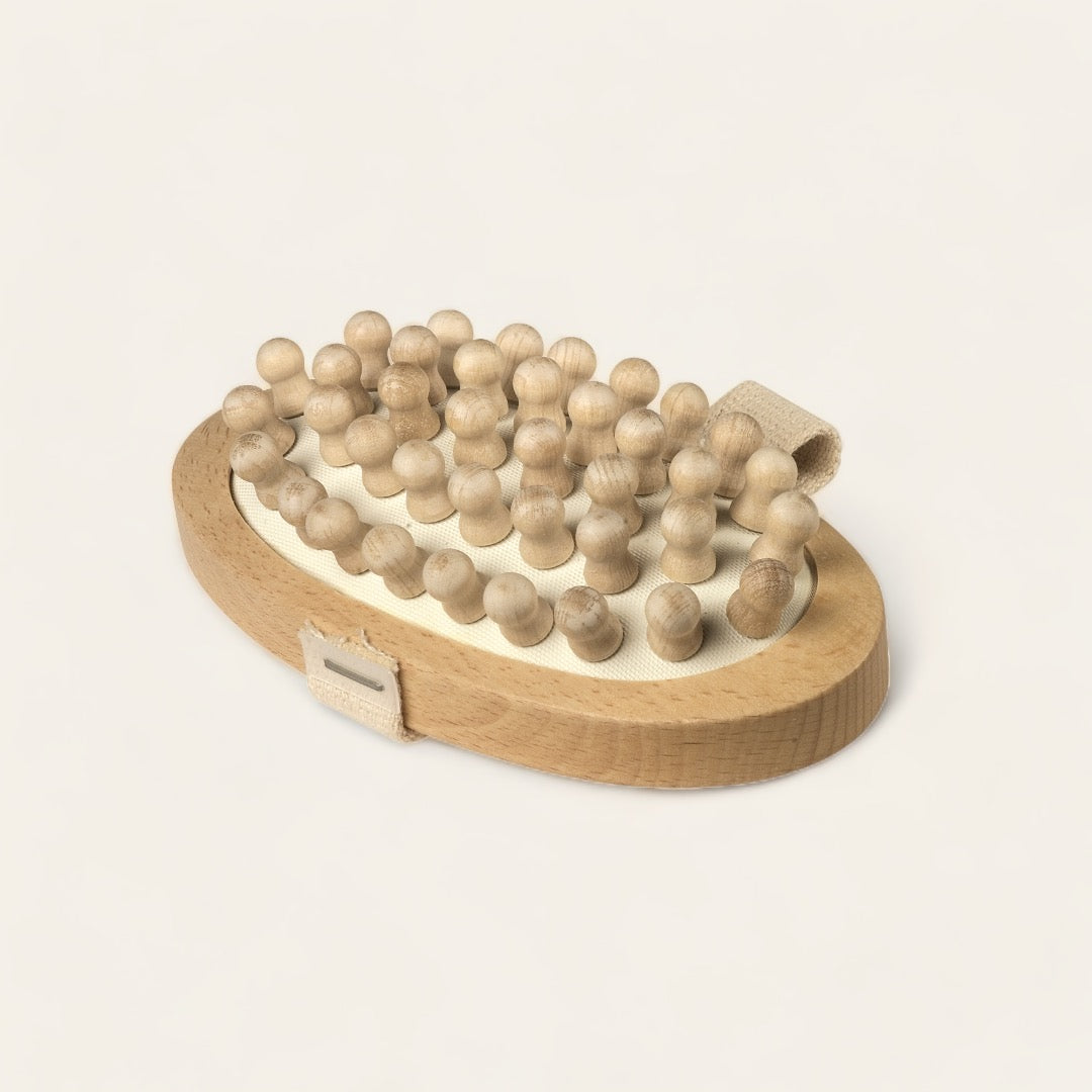 BROSSE DE MASSAGE ANTI CELLULITE - Hêtre