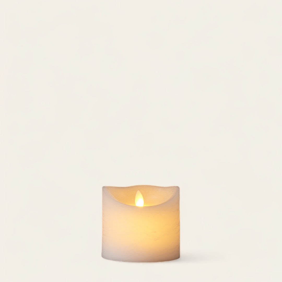 BOUGIE EN CIRE À LED - Petite