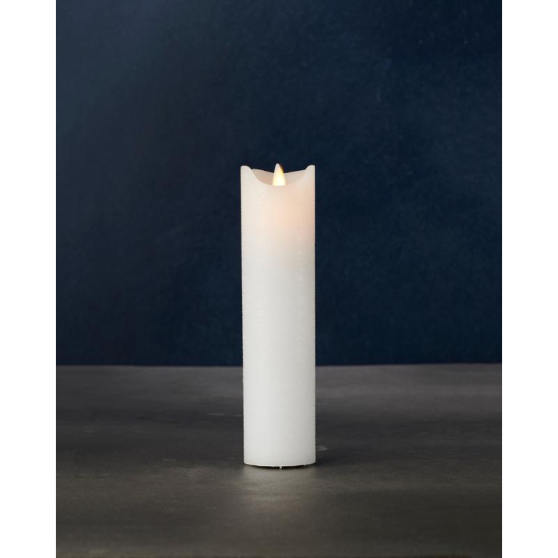 BOUGIE EN CIRE À LED - Chandelle