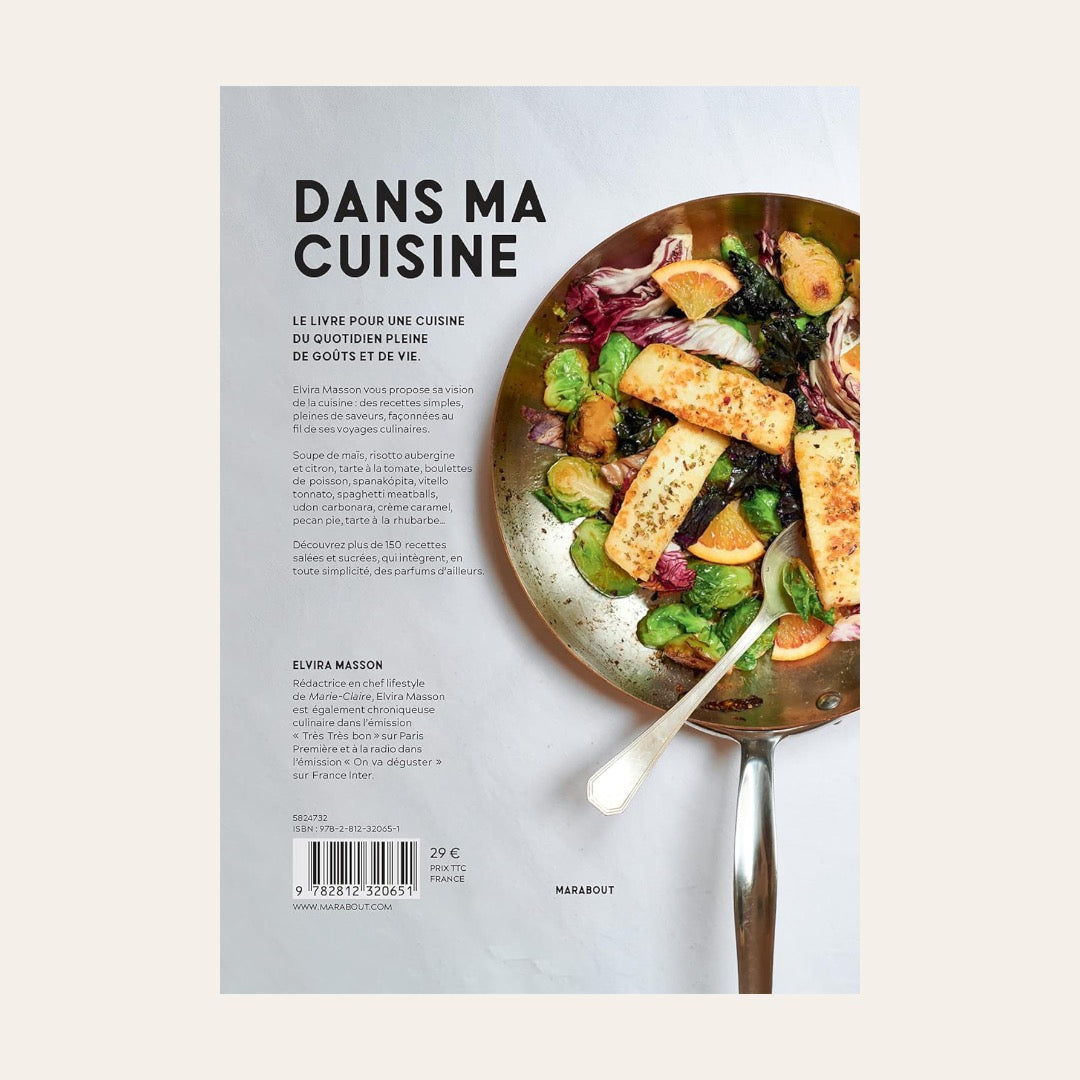 LIVRE DANS MA CUISINE - Elvira Masson