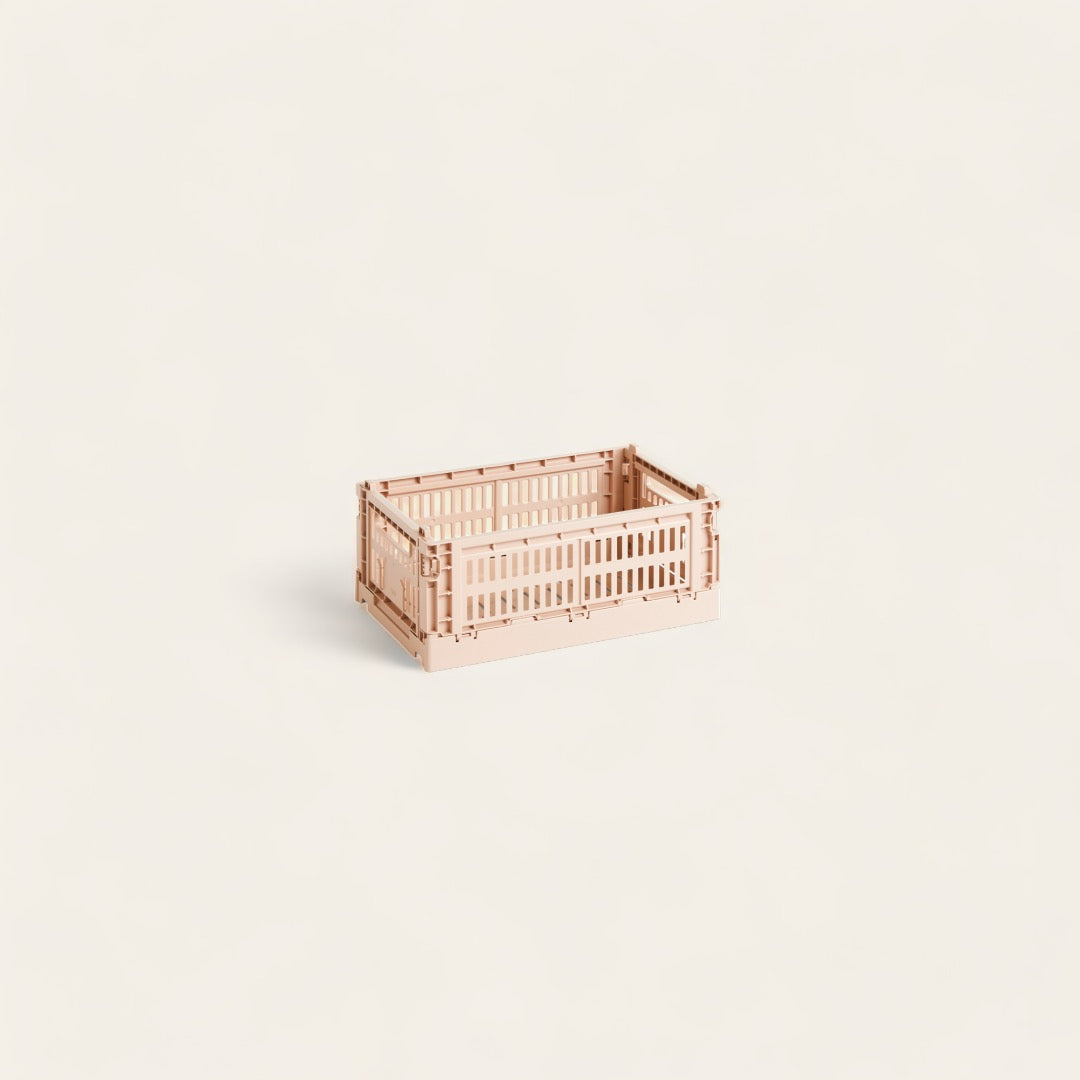 PETITE CAGETTE DE RANGEMENT - Rose poudre