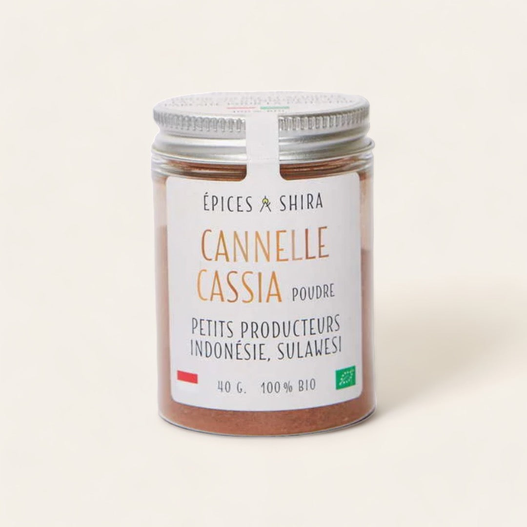 CANNELLE CASSIA BIO EN POUDRE - Shira