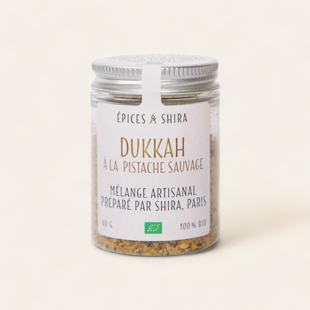 DUKKAH À LA PISTACHE SAUVAGE BIO - Shira