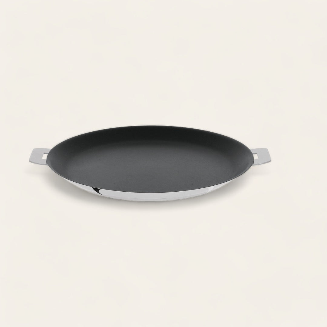 CRÊPIÈRE INOX ANTI ADHÉSIF - Mutine Amovible
