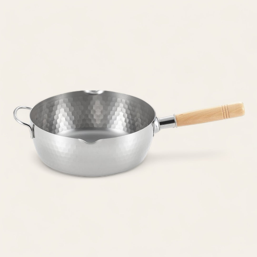 CASSEROLE JAPONAISE YUKIHIRA - Inox martelé