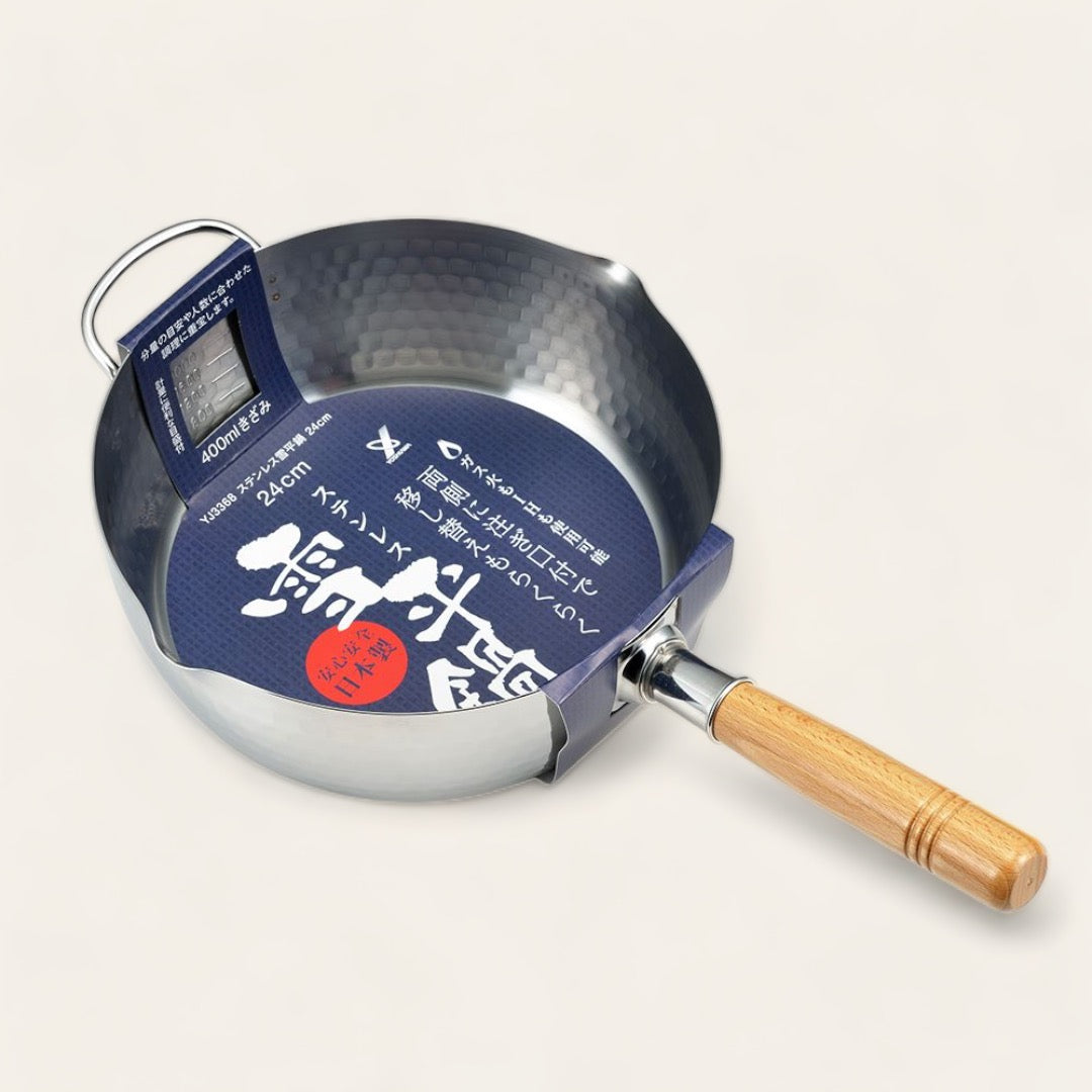CASSEROLE JAPONAISE YUKIHIRA - Inox martelé