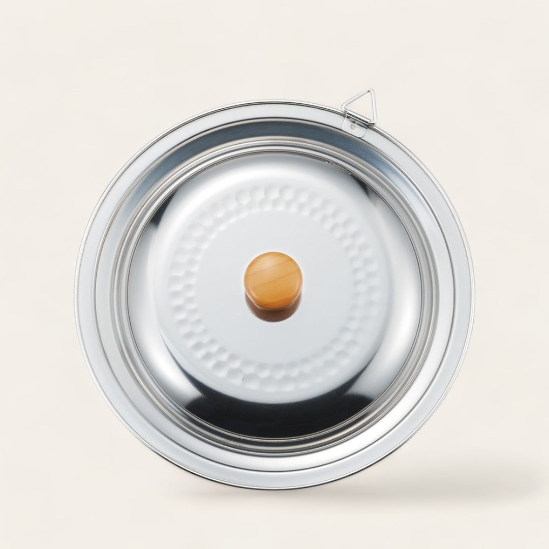 COUVERCLE POUR CASSEROLE JAPONAISE YUKIHIRA - Inox martelé