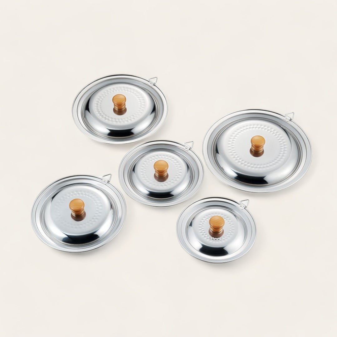 COUVERCLE POUR CASSEROLE JAPONAISE YUKIHIRA - Inox martelé