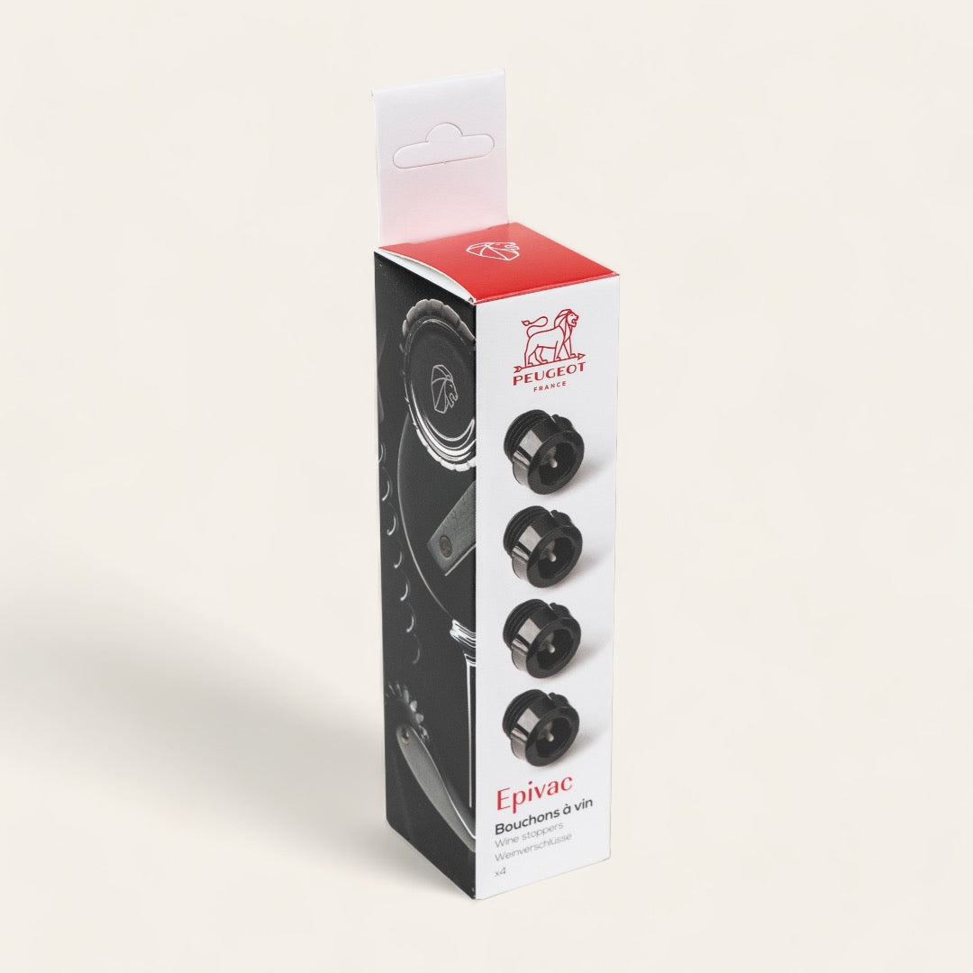 LOT DE 4 BOUCHONS À VIN - Epivac