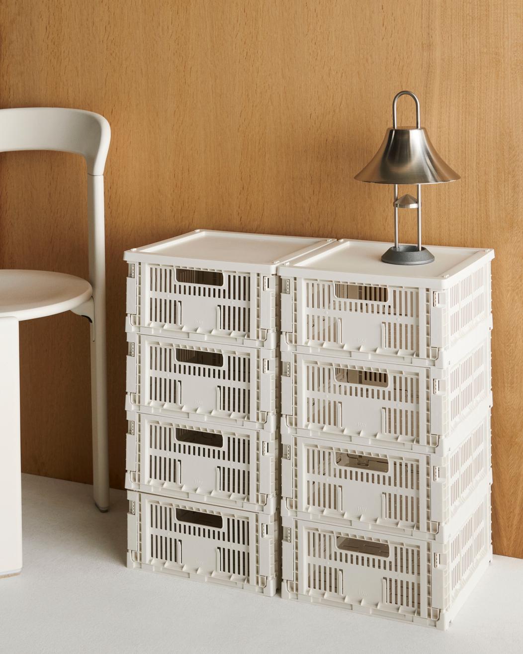 MOYENNE CAGETTE DE RANGEMENT - Blanc