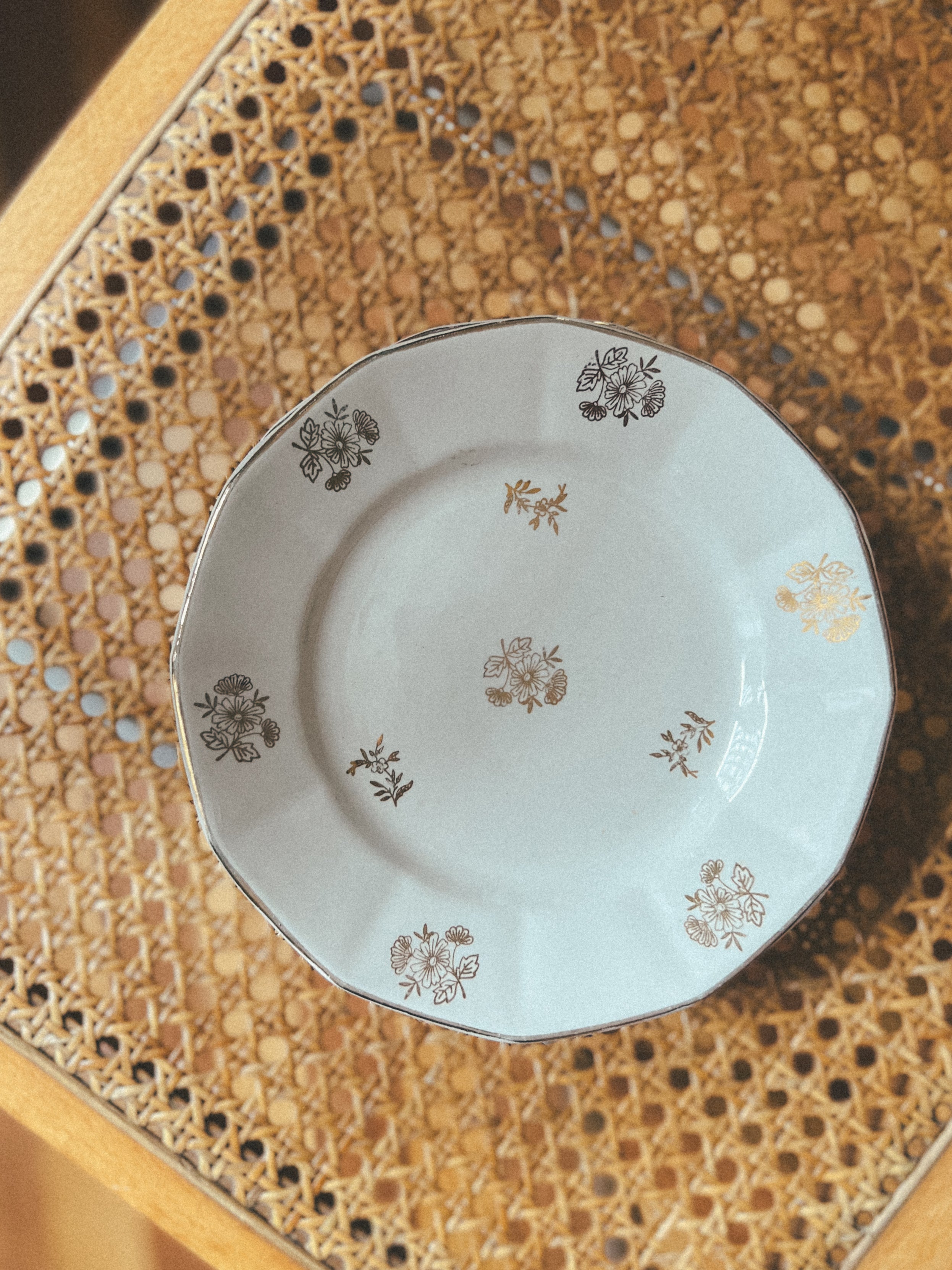LOT DE 6 ASSIETTES À DESSERT - Sarreguemines