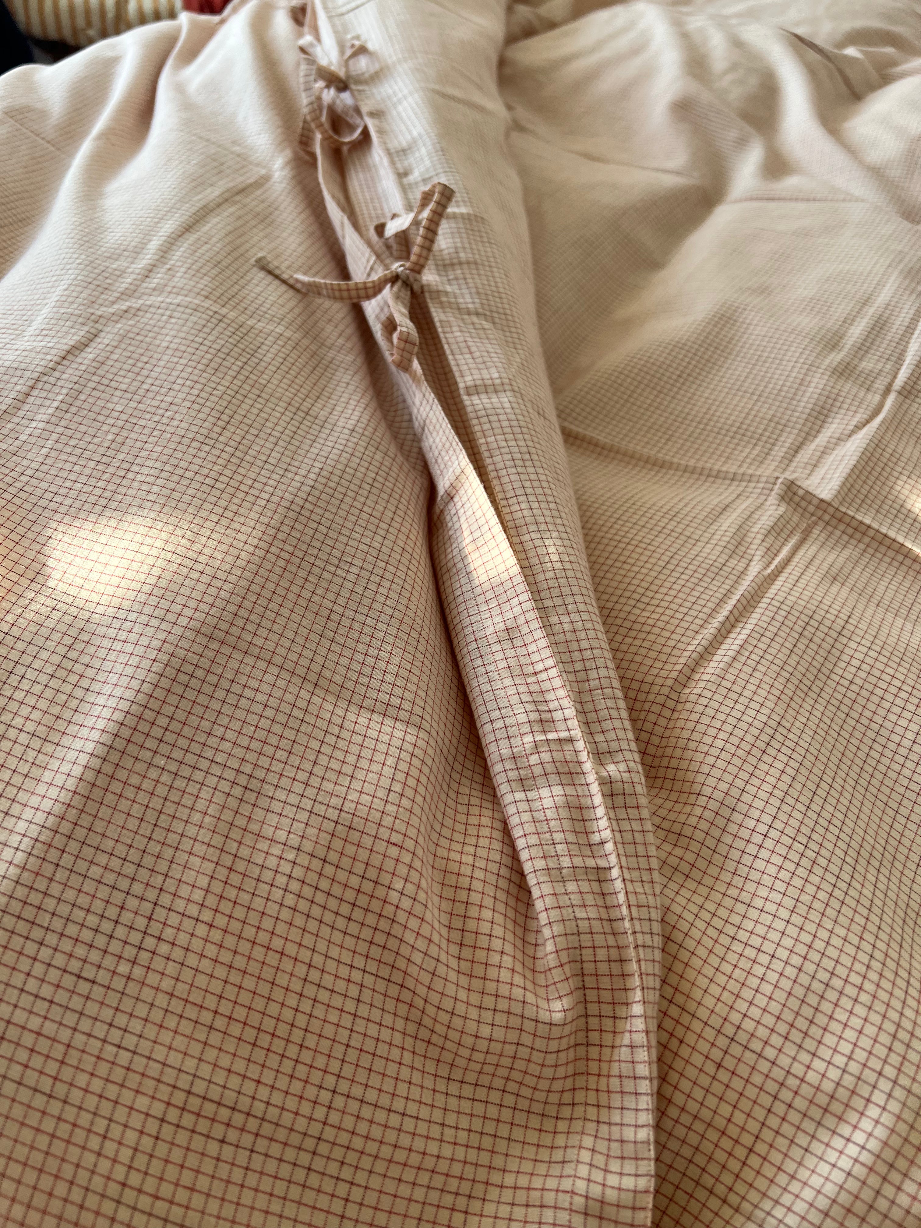 HOUSSE DE COUETTE EN KHADI DE COTON - Grace