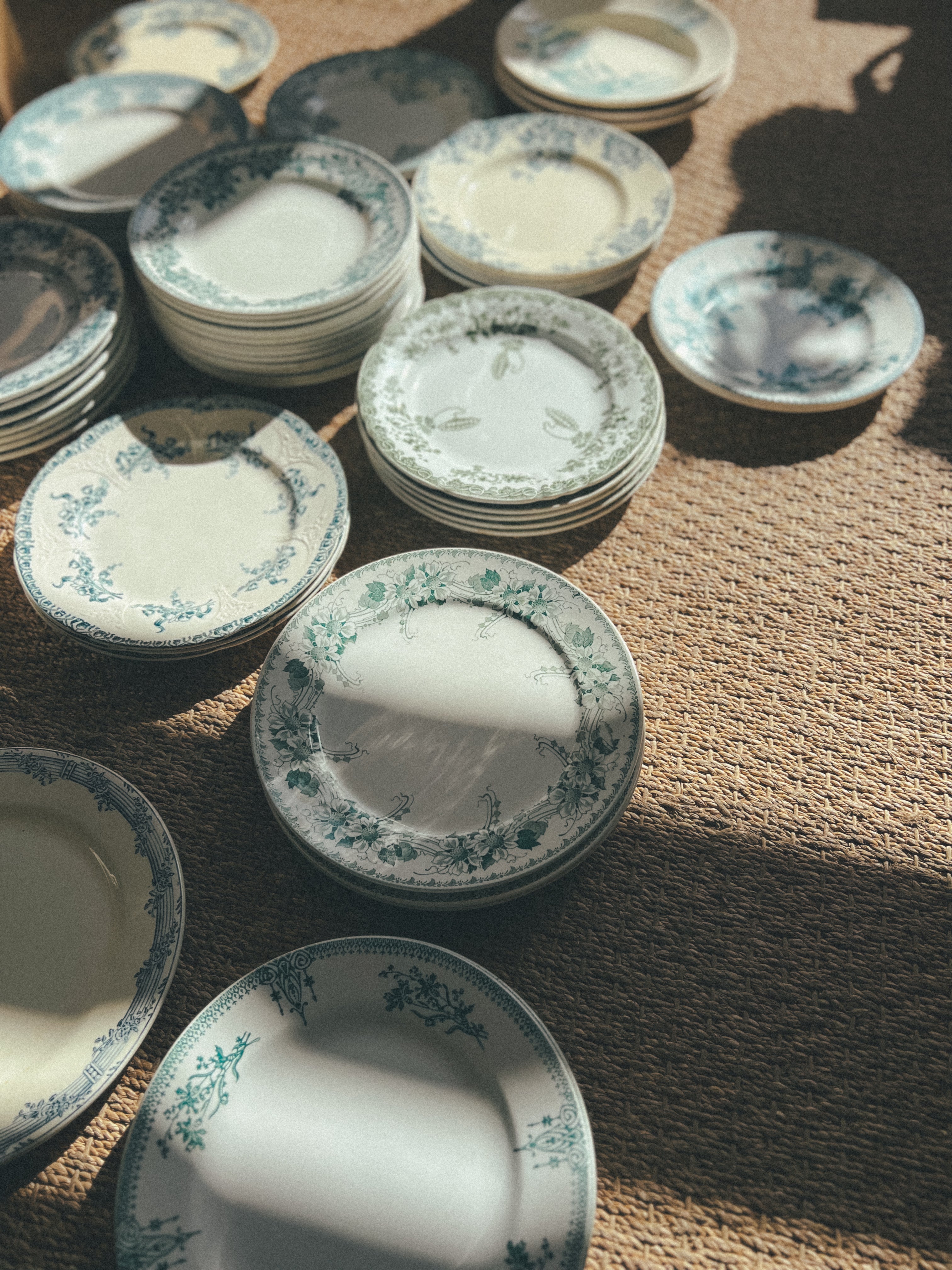 ASSIETTE PLATE VINTAGE - Terre de fer