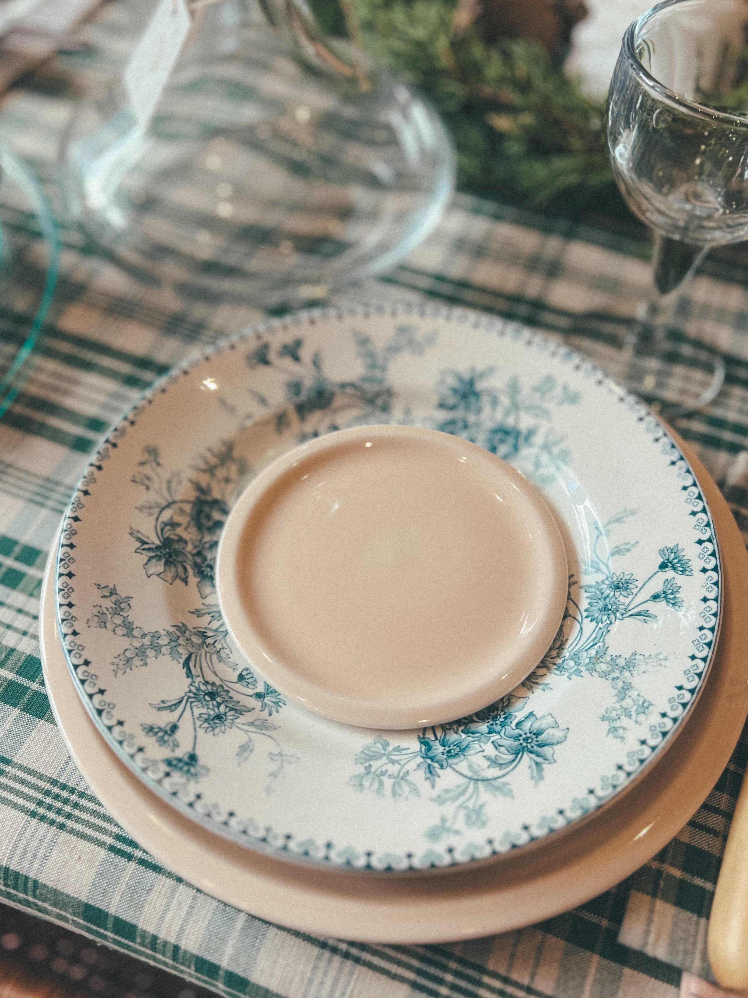 ASSIETTE PLATE VINTAGE - Terre de fer