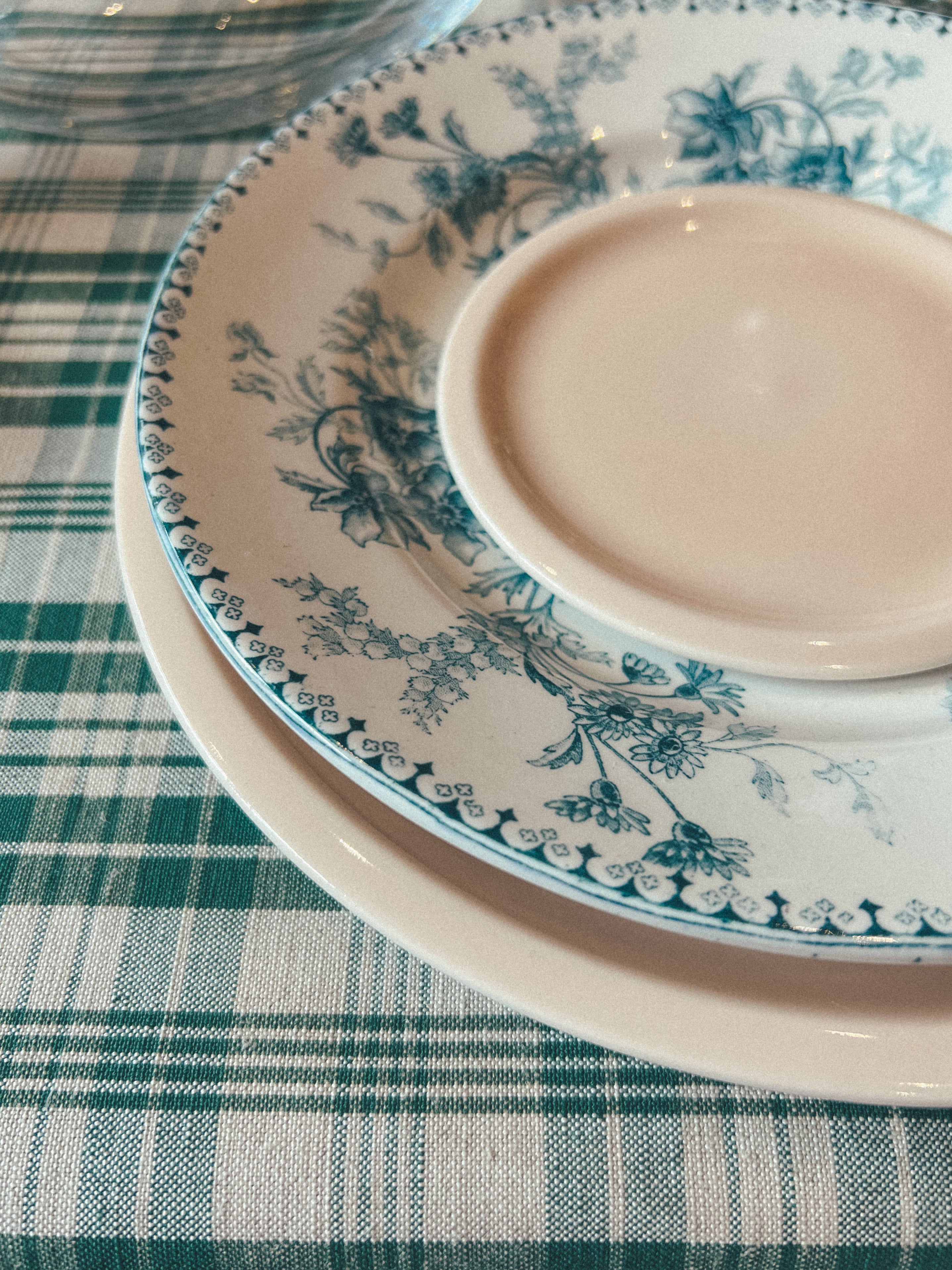 ASSIETTE PLATE VINTAGE - Terre de fer
