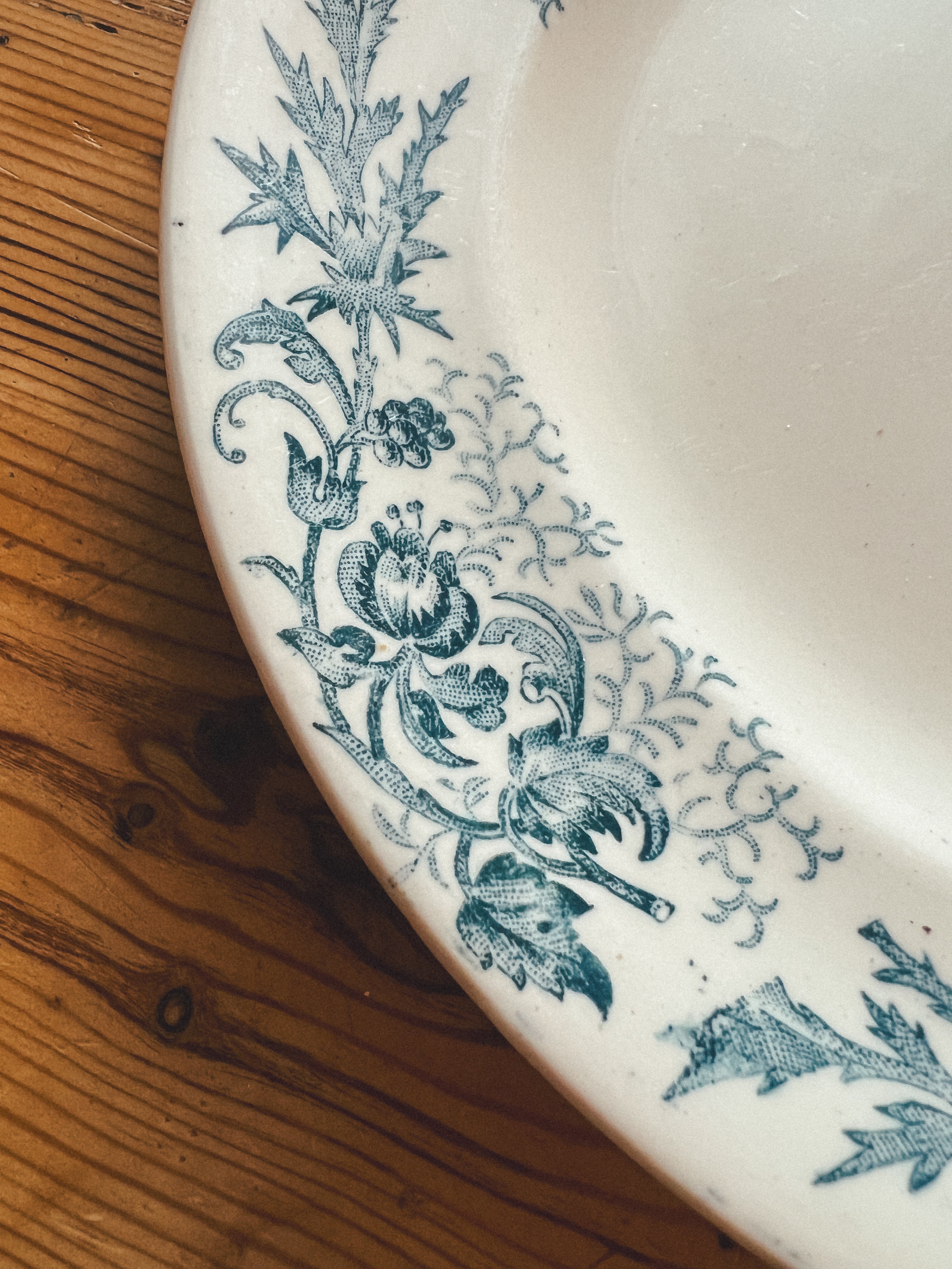 ASSIETTE PLATE VINTAGE - Terre de fer
