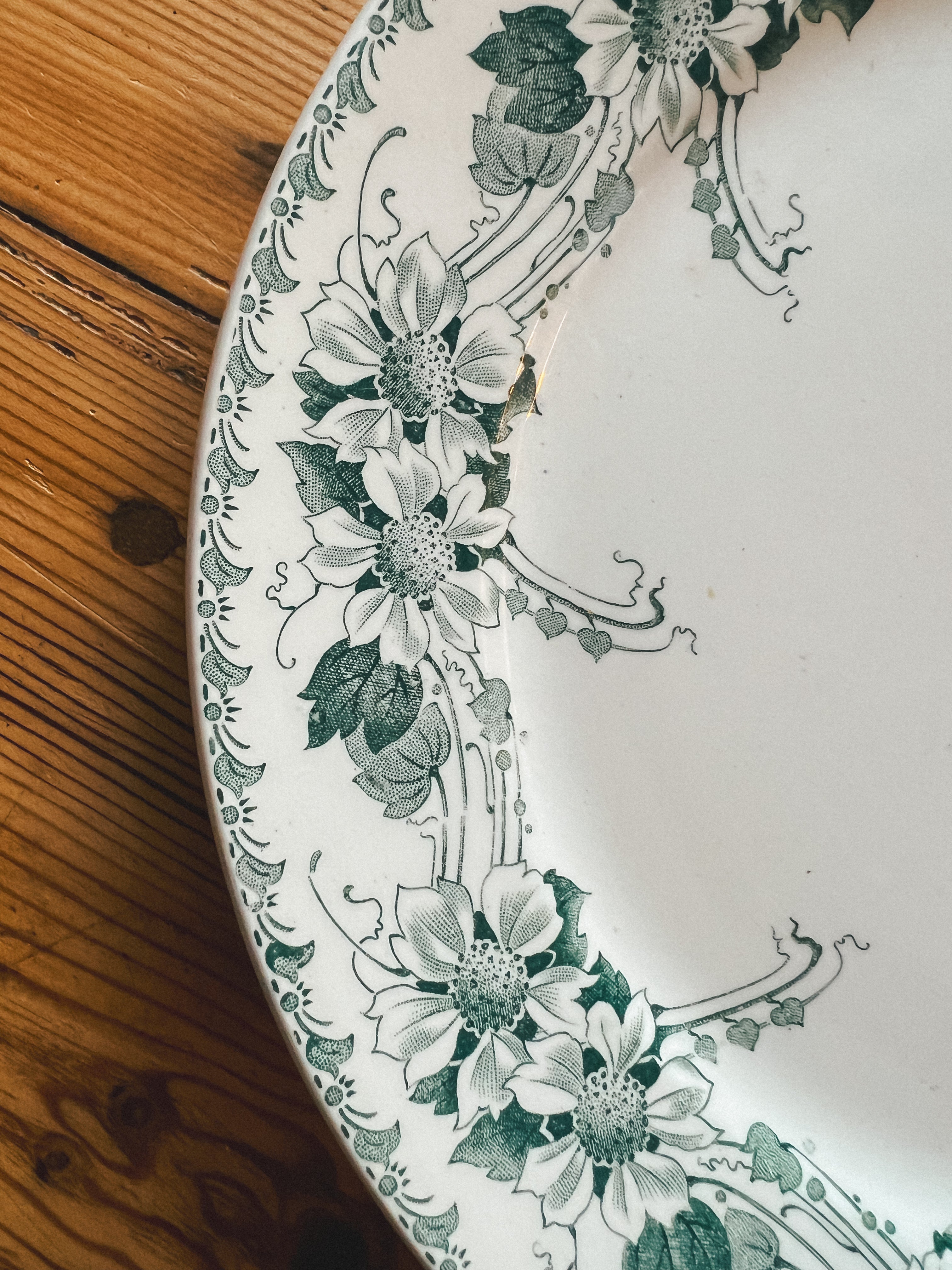 ASSIETTE PLATE VINTAGE - Terre de fer