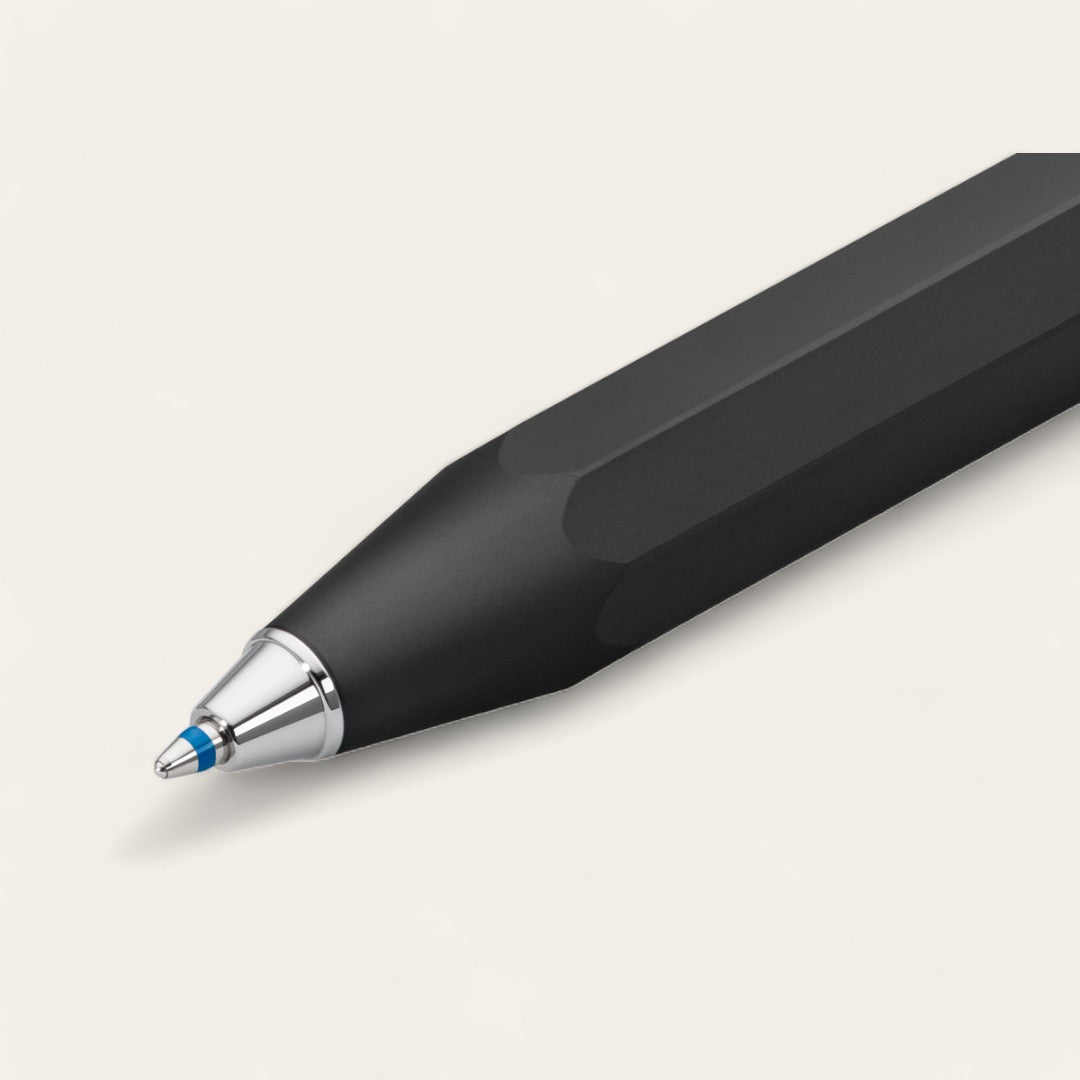 STYLO BILLE MÉTAL AL SPORT - Noir mat