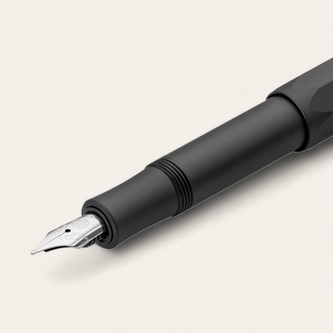 STYLO PLUME MÉTAL AL SPORT - Noir