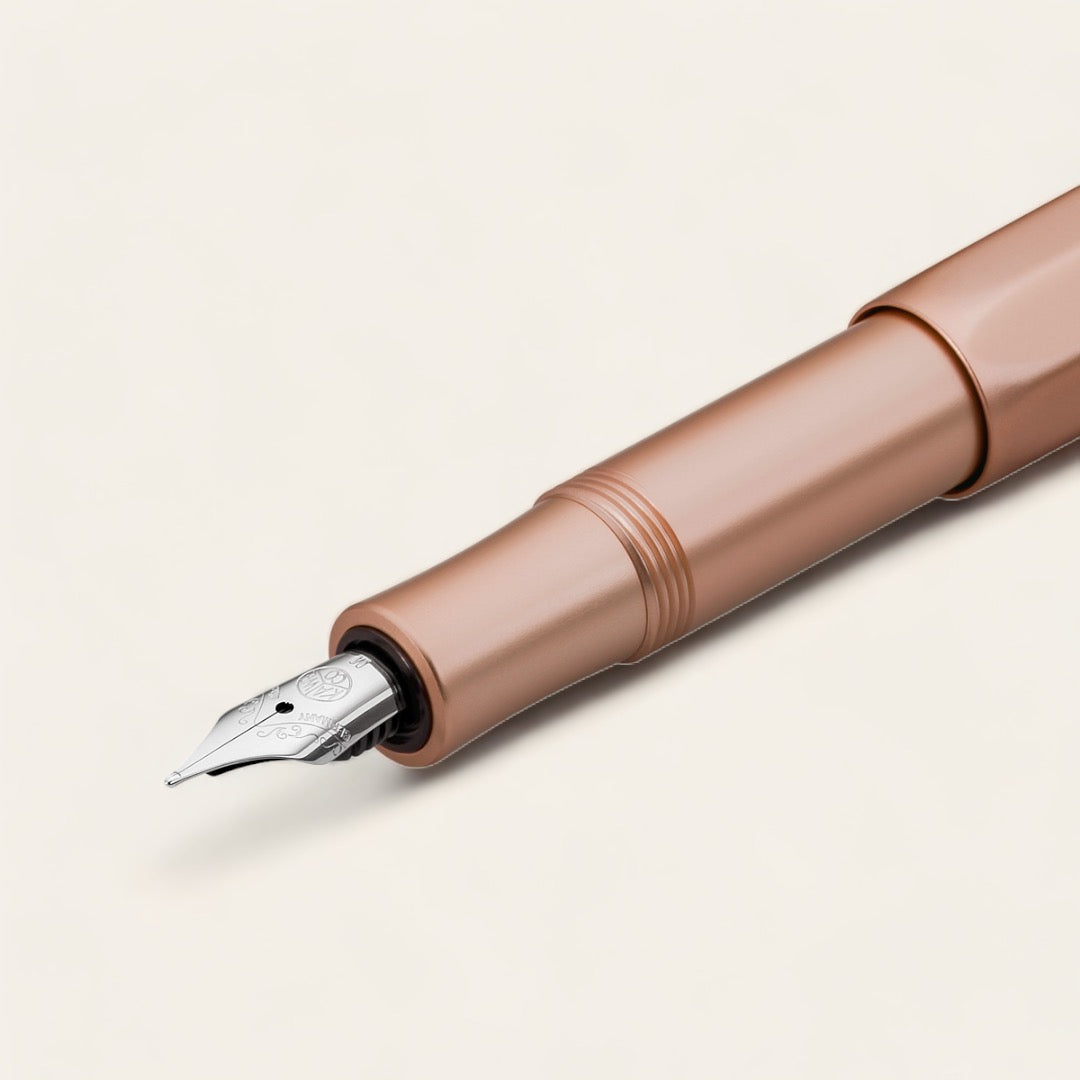 STYLO PLUME MÉTAL AL SPORT - Or rose