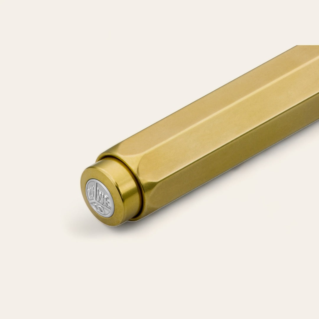 STYLO BILLE MÉTAL BRASS SPORT - Or