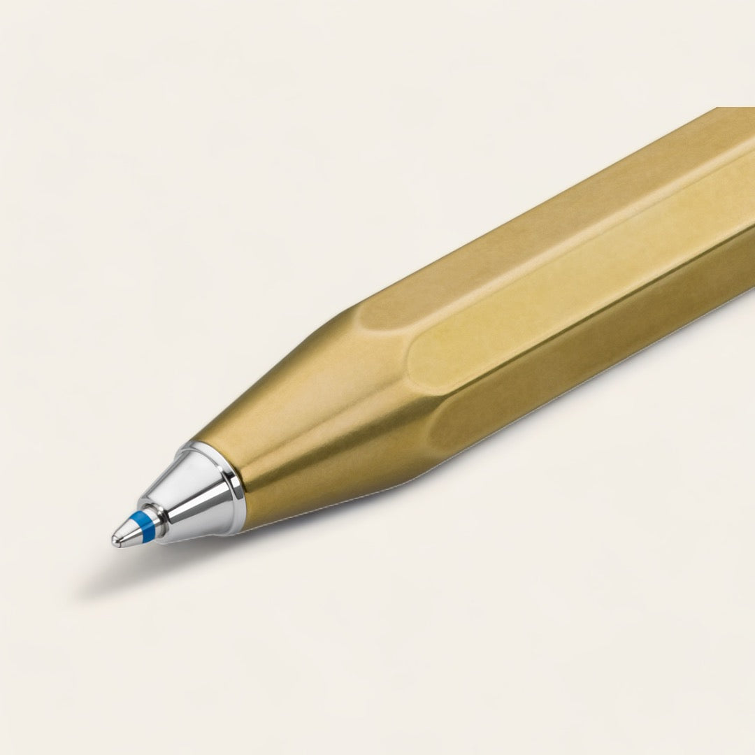STYLO BILLE MÉTAL BRASS SPORT - Or