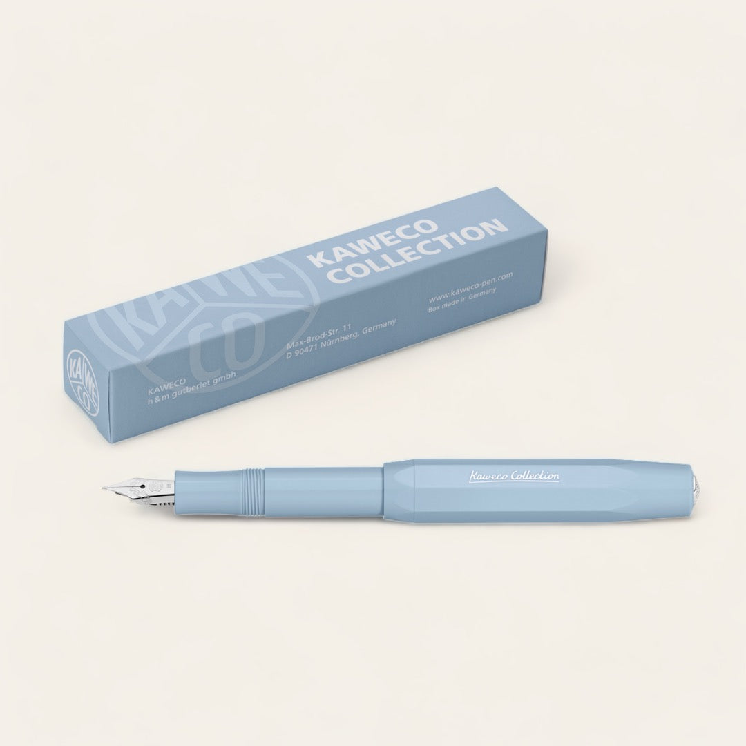 STYLO PLUME COLLECTION - Bleu ciel