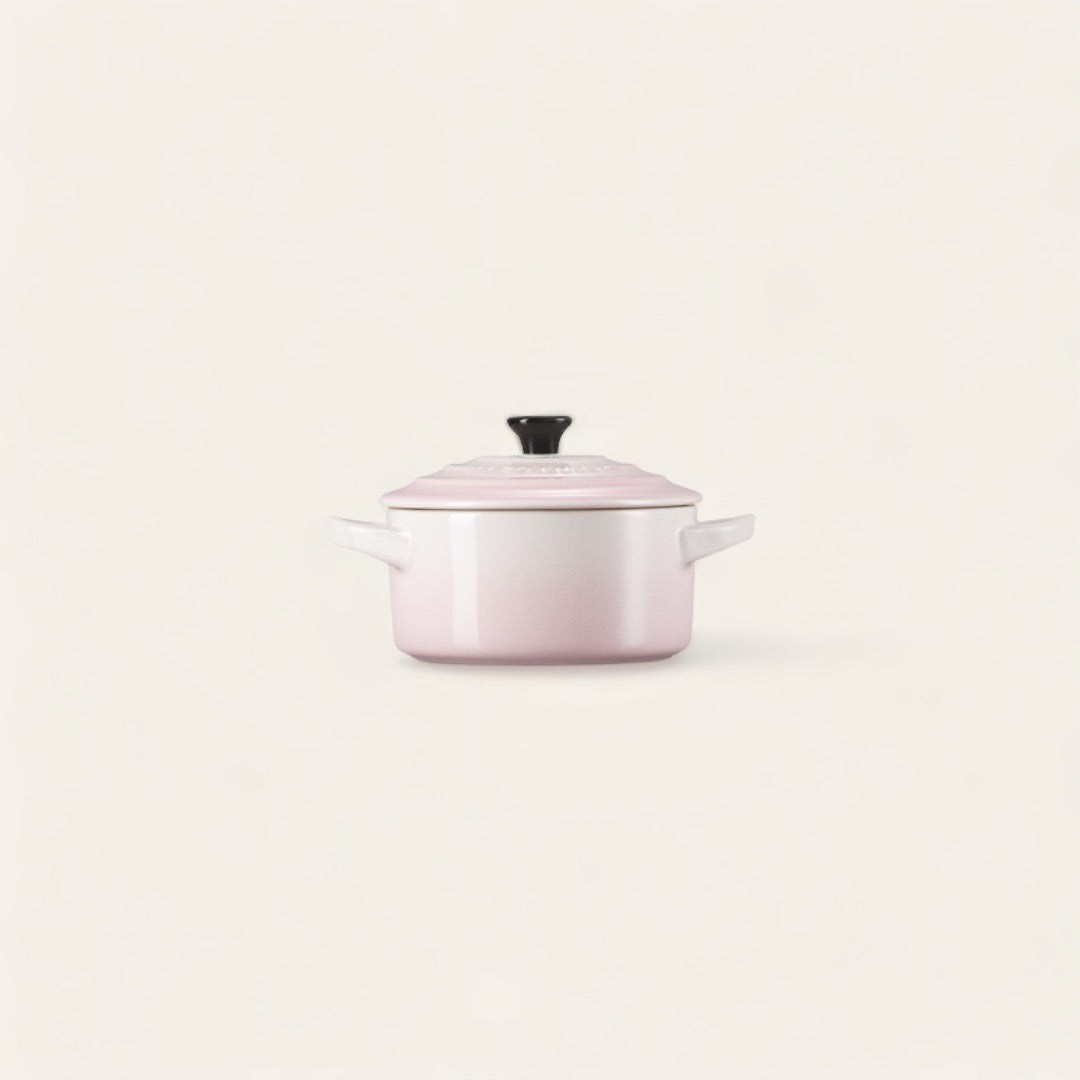 MINI COCOTTE RONDE CÉRAMIQUE - Shell pink