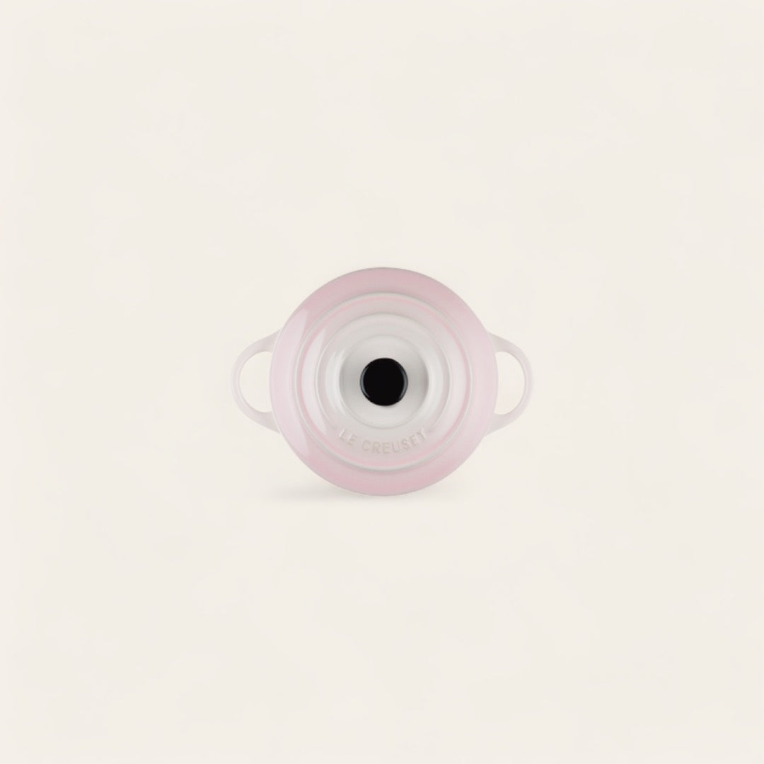 MINI COCOTTE RONDE CÉRAMIQUE - Shell pink