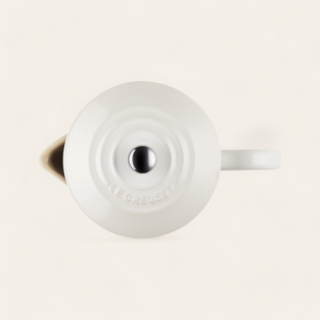 CAFETIÈRE À PISTON EN CÉRAMIQUE - Meringue