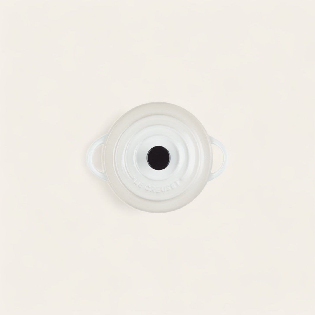 MINI COCOTTE RONDE CÉRAMIQUE - Meringue