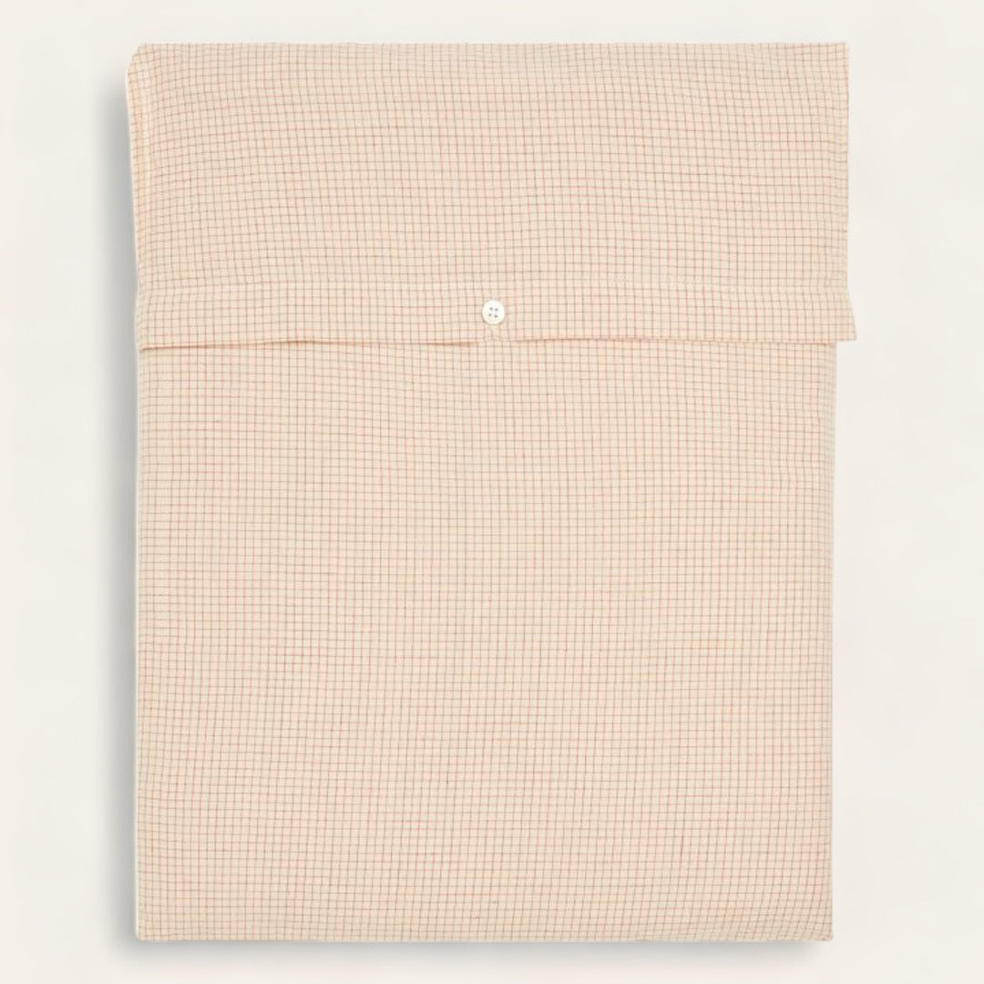 HOUSSE DE COUETTE EN KHADI DE COTON - Grace