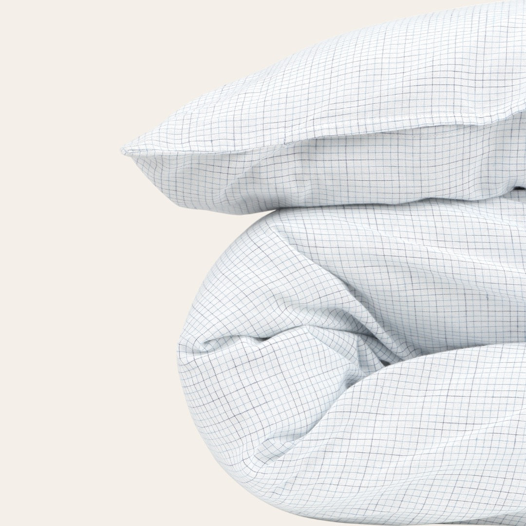 HOUSSE DE COUETTE EN KHADI DE COTON - Paul