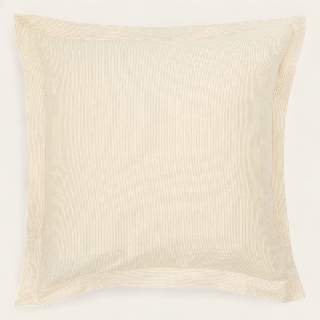 TAIE D'OREILLER EN KHADI DE COTON - Lily