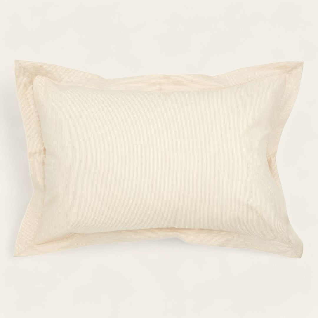 TAIE D'OREILLER EN KHADI DE COTON - Lily