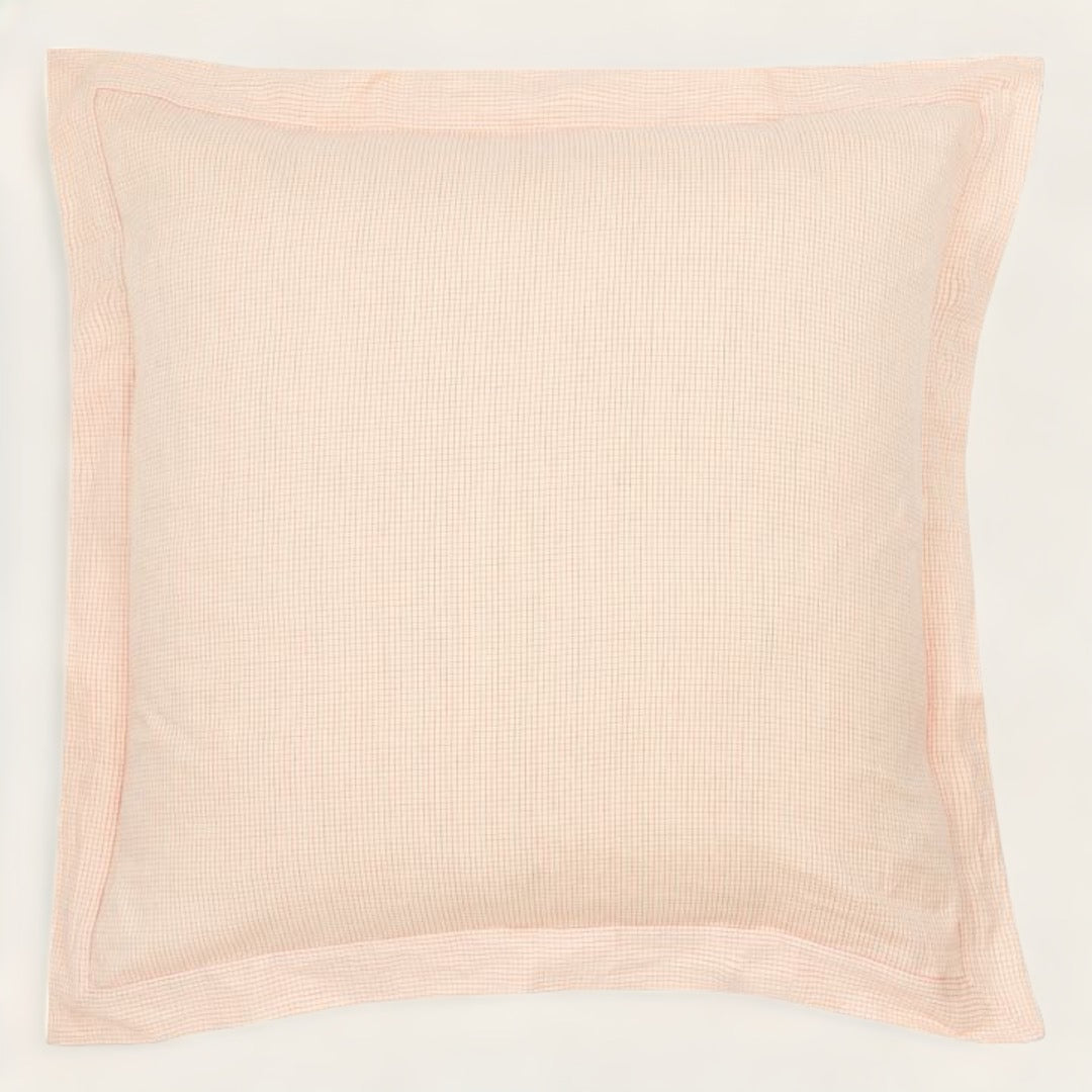 TAIE D'OREILLER EN KHADI DE COTON - Grace