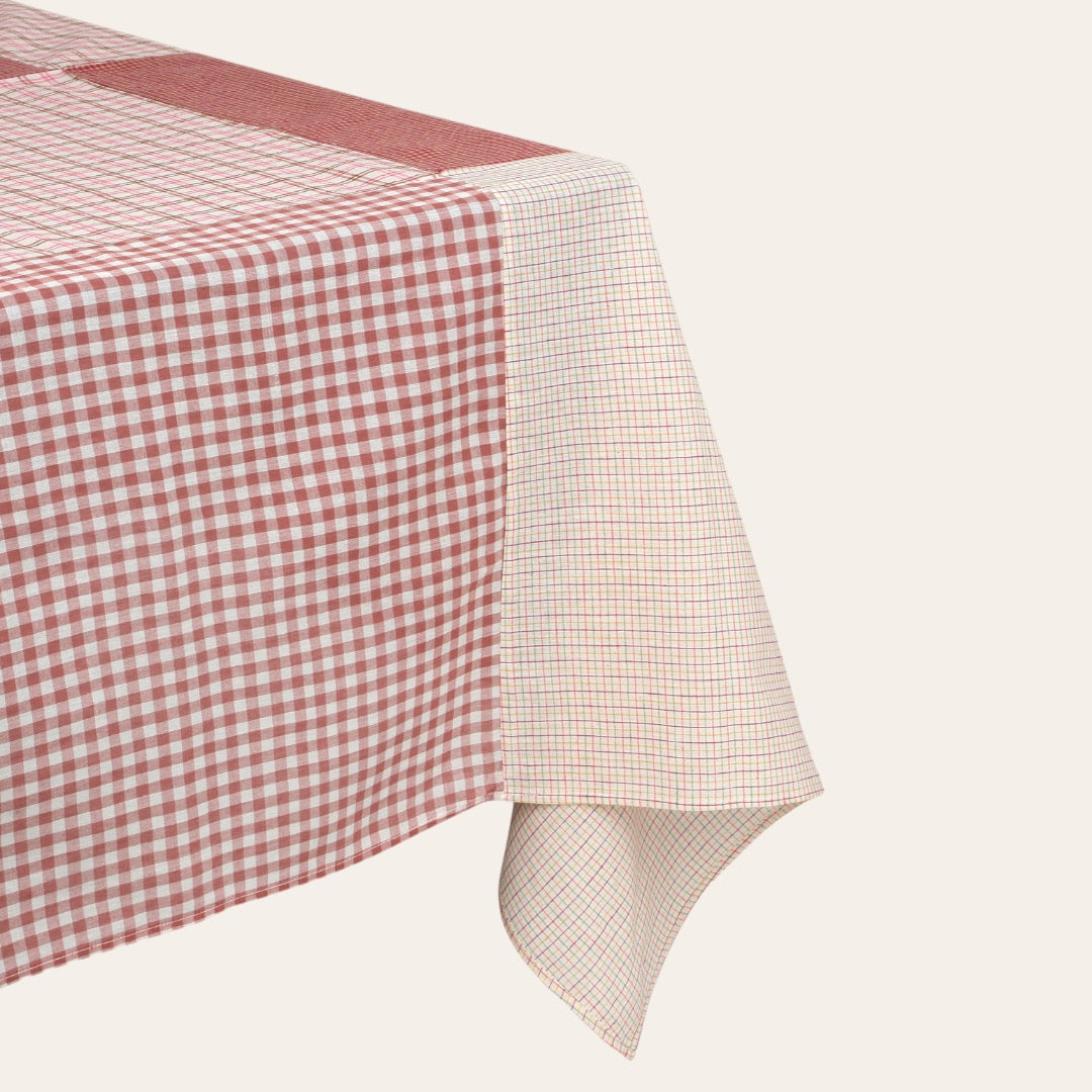 NAPPE EN KHADI DE COTON - Patchwork