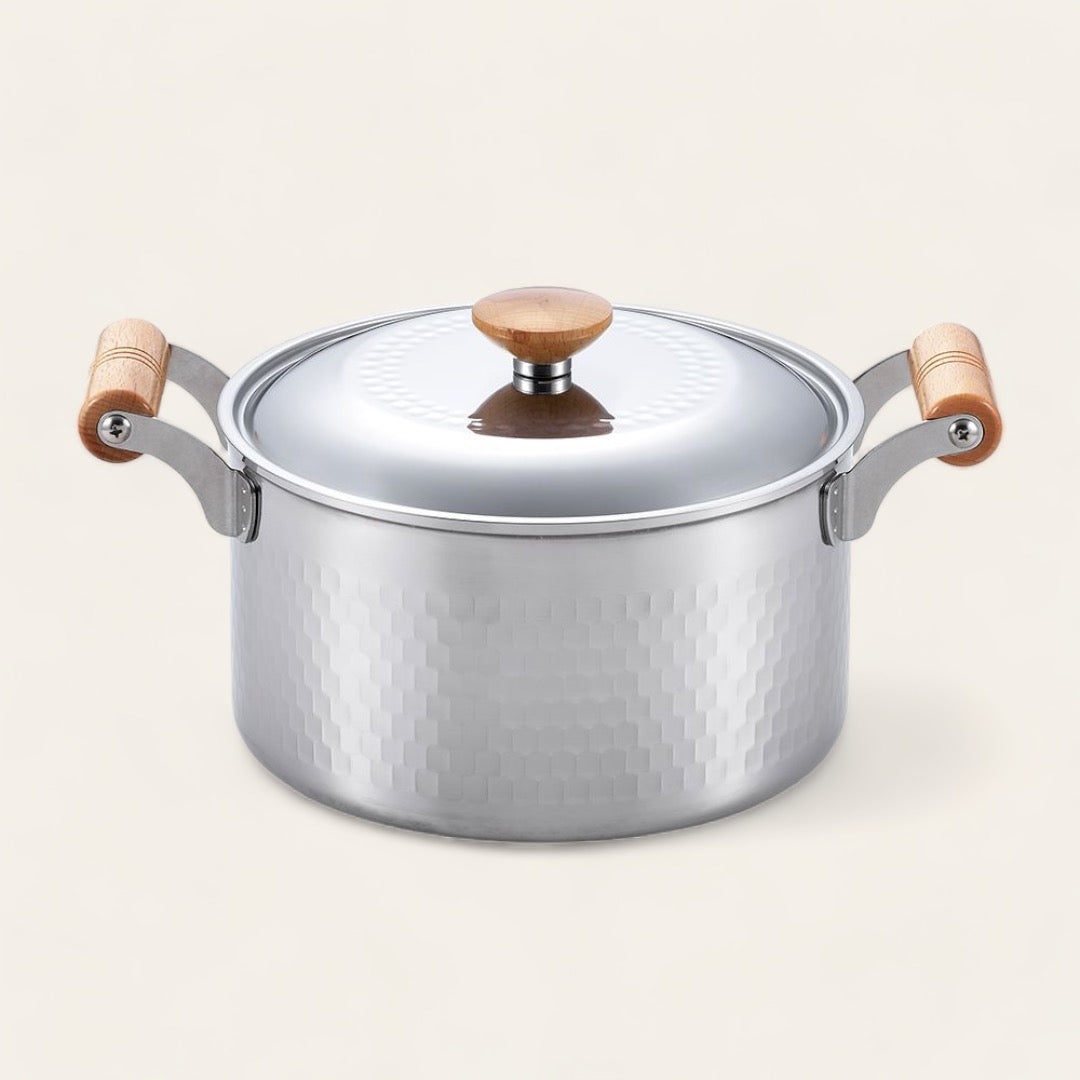 MARMITE JAPONAISE YUKIHIRA - Inox martelé