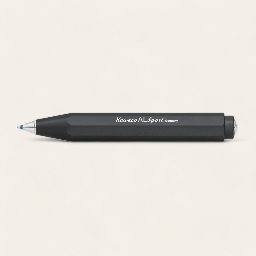 STYLO BILLE MÉTAL AL SPORT - Noir mat