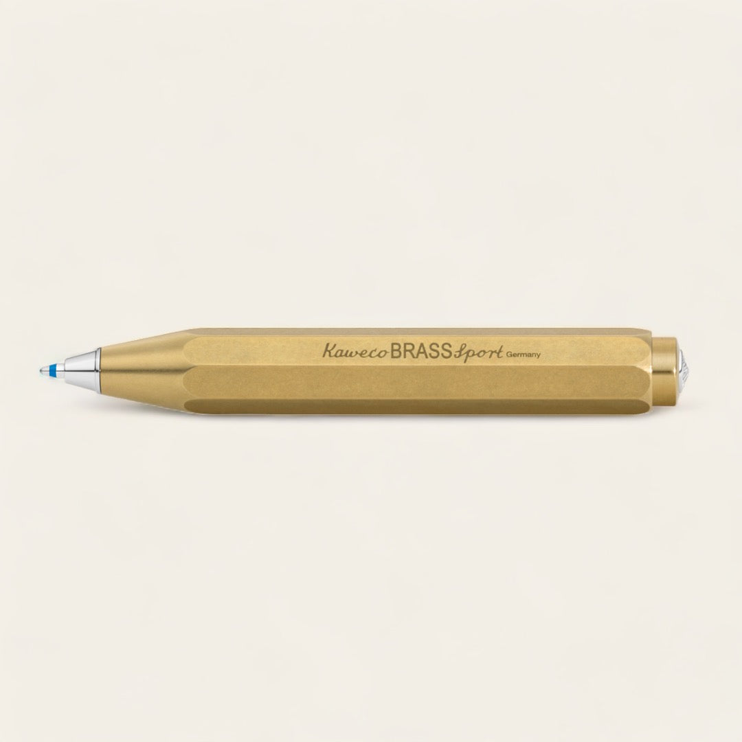 STYLO BILLE MÉTAL BRASS SPORT - Or